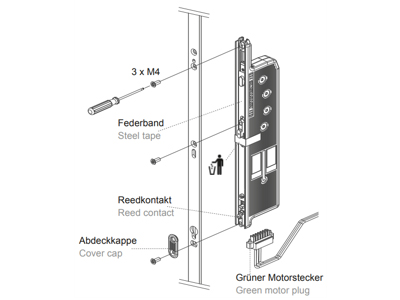 Schüco A-Öffner - Gebäudeautomation